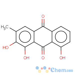 CAS No:58322-78-4 9,10-Anthracenedione,1,2,8-trihydroxy-3-methyl-