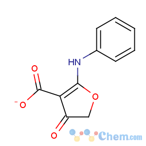 CAS No:58337-23-8 3-Furancarboxylic acid,4,5-dihydro-4-oxo-2-(phenylamino)-