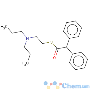 CAS No:5835-72-3 Benzeneethanethioicacid, a-phenyl-,S-[2-(dipropylamino)ethyl] ester