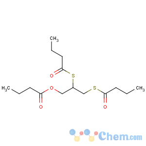 CAS No:58428-97-0 2,3-bis(butanoylsulfanyl)propyl butanoate