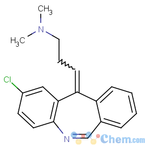 CAS No:58441-92-2 1-Propanamine,3-(2-chloro-11H-dibenz[b,e]azepin-11-ylidene)-N,N-dimethyl-, (Z)- (9CI)