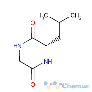 CAS No:5845-67-0 2,5-Piperazinedione,3-(2-methylpropyl)-, (3S)-