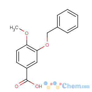 CAS No:58452-00-9 4-methoxy-3-phenylmethoxybenzoic acid