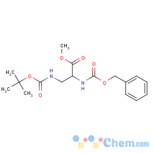 CAS No:58457-98-0 methyl<br />(2S)-3-[(2-methylpropan-2-yl)oxycarbonylamino]-2-<br />(phenylmethoxycarbonylamino)propanoate