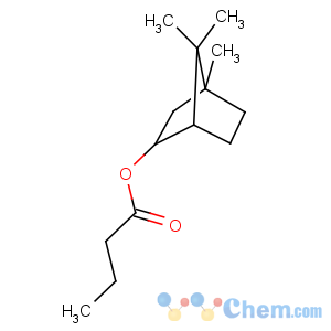 CAS No:58479-55-3 [(1R)-4,7,7-trimethyl-2-bicyclo[2.2.1]heptanyl] butanoate