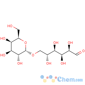 CAS No:585-99-9 D-Glucose, 6-O-a-D-galactopyranosyl-