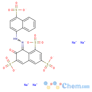 CAS No:5850-44-2 1,3,6-Naphthalenetrisulfonicacid, 7-hydroxy-8-[2-(4-sulfo-1-naphthalenyl)diazenyl]-, sodium salt (1:4)