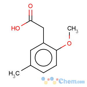 CAS No:58506-24-4 (2-methoxy-5-methylphenyl)acetic acid