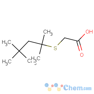 CAS No:58537-61-4 [(1,1,3,3-tetramethylbutyl)thio]acetic acid