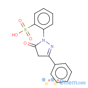 CAS No:5855-68-5 Benzenesulfonic acid,2-(4,5-dihydro-5-oxo-3-phenyl-1H-pyrazol-1-yl)-