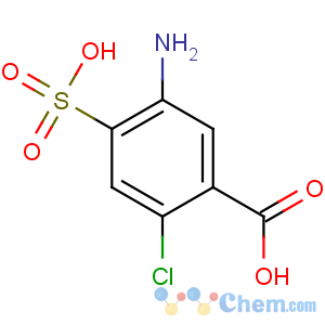 CAS No:5855-78-7 5-amino-2-chloro-4-sulfobenzoic acid