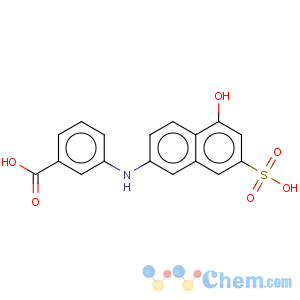 CAS No:5855-83-4 3-(5-hydroxy-7-sulfonaphthalen-2-ylamino)benzoic acid