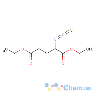 CAS No:58560-28-4 Pentanedioic acid,2-isothiocyanato-, diethyl ester (9CI)