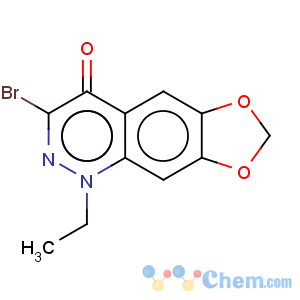 CAS No:58561-09-4 3-bromo-1-ethyl-1,4-dihydro[1,3]dioxolo[4,5-g]cinnolin-4-one