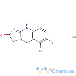 CAS No:58579-51-4 6,7-dichloro-5,10-dihydro-3H-imidazo[2,<br />1-b]quinazolin-2-one