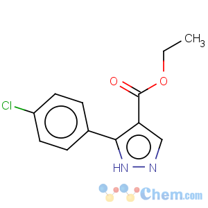 CAS No:58582-98-2 ethyl-3-(p-chlorophenyl)-4-pyrazole carboxylate