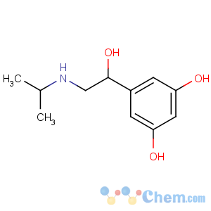 CAS No:586-06-1 5-[1-hydroxy-2-(propan-2-ylamino)ethyl]benzene-1,3-diol