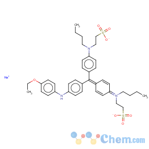 CAS No:5863-47-8 1-Butanaminium,N-[4-[[4-[butyl(2-sulfoethyl)amino]phenyl][4-[(4-ethoxyphenyl)amino]phenyl]methylene]-2,5-cyclohexadien-1-ylidene]-N-(2-sulfoethyl)-,inner salt, sodium salt (1:1)