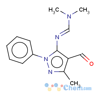 CAS No:58668-41-0 Methanimidamide,N'-(4-formyl-3-methyl-1-phenyl-1H-pyrazol-5-yl)-N,N-dimethyl-