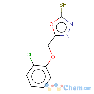 CAS No:58695-63-9 5-(2-Chloro-phenoxymethyl)-[1,3,4]oxadiazole-2-thiol