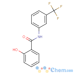 CAS No:587-49-5 2-hydroxy-N-[3-(trifluoromethyl)phenyl]benzamide