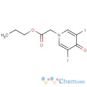 CAS No:587-61-1 propyl 2-(3,5-diiodo-4-oxopyridin-1-yl)acetate