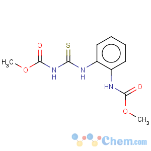 CAS No:58710-66-0 Carbamic acid,[[[2-[(methoxycarbonyl)amino]phenyl]amino]thioxomethyl]-, methyl ester (9CI)