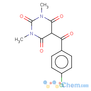 CAS No:58713-05-6 5-(4-Chloro-benzoyl)-1,3-dimethyl-pyrimidine-2,4,6-trione