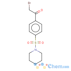 CAS No:58722-39-7 2-bromo-1-[4-(piperidin-1-ylsulfonyl)phenyl]ethanone