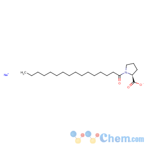 CAS No:58725-33-0 Sodium 1-palmitoyl-L-prolinate