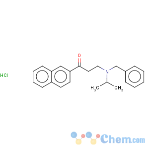 CAS No:58753-54-1 3-Benzylisopropylamino-1-naphthalen-2-ylpropan-1-onehydrochloride