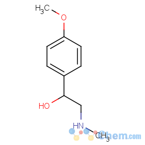 CAS No:58777-87-0 1-(4-methoxyphenyl)-2-(methylamino)ethanol