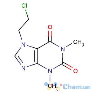 CAS No:5878-61-5 7-(2-chloroethyl)-1,3-dimethylpurine-2,6-dione
