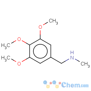 CAS No:58780-82-8 N-Methyl-3,4,5-trimethoxybenzylamine
