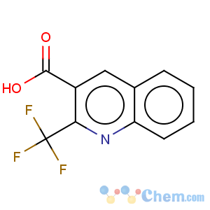 CAS No:587886-26-8 3-Quinolinecarboxylicacid, 2-(trifluoromethyl)-