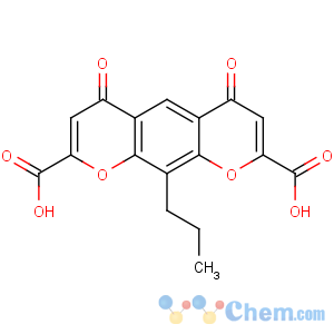 CAS No:58805-38-2 4H,6H-Benzo[1,2-b:5,4-b']dipyran-2,8-dicarboxylicacid, 4,6-dioxo-10-propyl- (9CI)