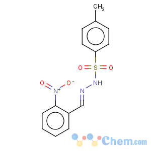 CAS No:58809-90-8 Benzenesulfonic acid,4-methyl-, 2-[(2-nitrophenyl)methylene]hydrazide