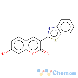CAS No:58851-99-3 3-(2-benzothiazolyl)umbelliferone  for