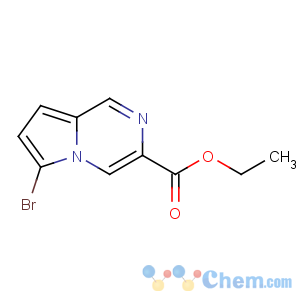 CAS No:588720-62-1 ethyl 6-bromopyrrolo[1,2-a]pyrazine-3-carboxylate