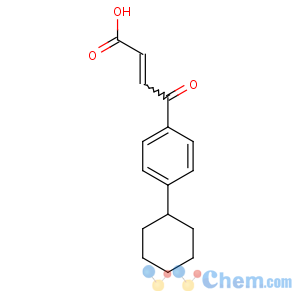CAS No:58897-74-8 (E)-4-(4-cyclohexylphenyl)-4-oxobut-2-enoic acid