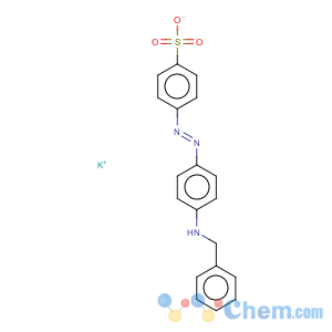 CAS No:589-02-6 Benzenesulfonic acid,4-[2-[4-[(phenylmethyl)amino]phenyl]diazenyl]-, potassium salt (1:1)