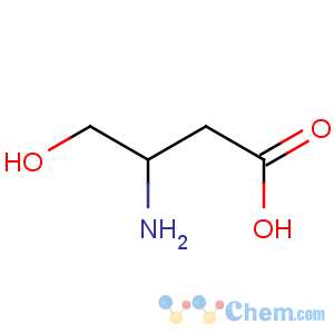 CAS No:589-44-6 Butanoic acid,3-amino-4-hydroxy-
