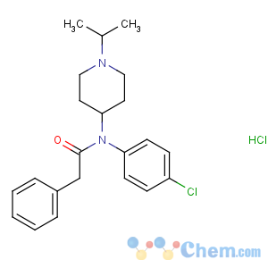 CAS No:58934-46-6 N-(4-chlorophenyl)-2-phenyl-N-(1-propan-2-ylpiperidin-4-yl)acetamide