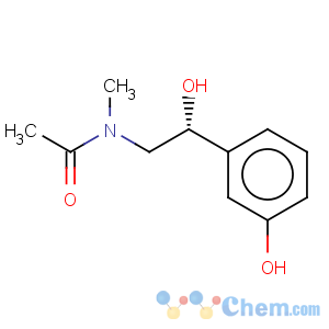 CAS No:58952-80-0 N-[(2R)-2-hydroxy-2-(3-hydroxyphenyl)ethyl]-N-methylacetamide