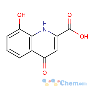 CAS No:59-00-7 8-hydroxy-4-oxo-1H-quinoline-2-carboxylic acid