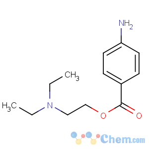CAS No:59-46-1 2-(diethylamino)ethyl 4-aminobenzoate