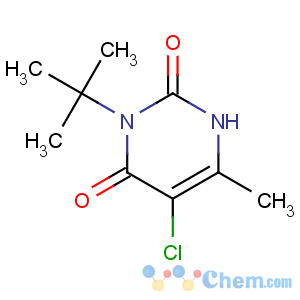 CAS No:5902-51-2 3-tert-butyl-5-chloro-6-methyl-1H-pyrimidine-2,4-dione