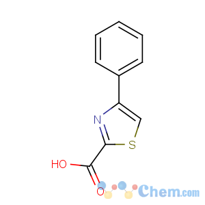 CAS No:59020-44-9 4-phenyl-1,3-thiazole-2-carboxylic acid