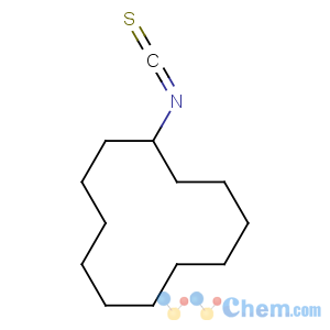 CAS No:59037-64-8 isothiocyanatocyclododecane