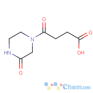 CAS No:590380-54-4 4-oxo-4-(3-oxopiperazin-1-yl)butanoic acid